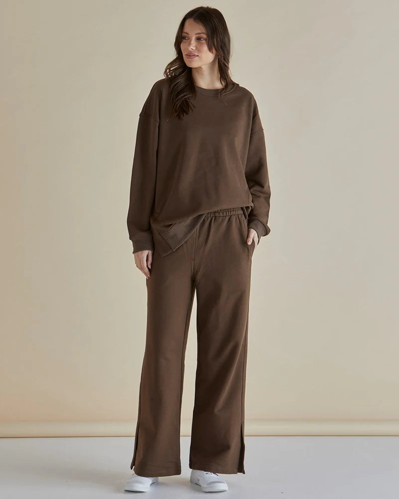 Easy Crew Sweat - Chocolate