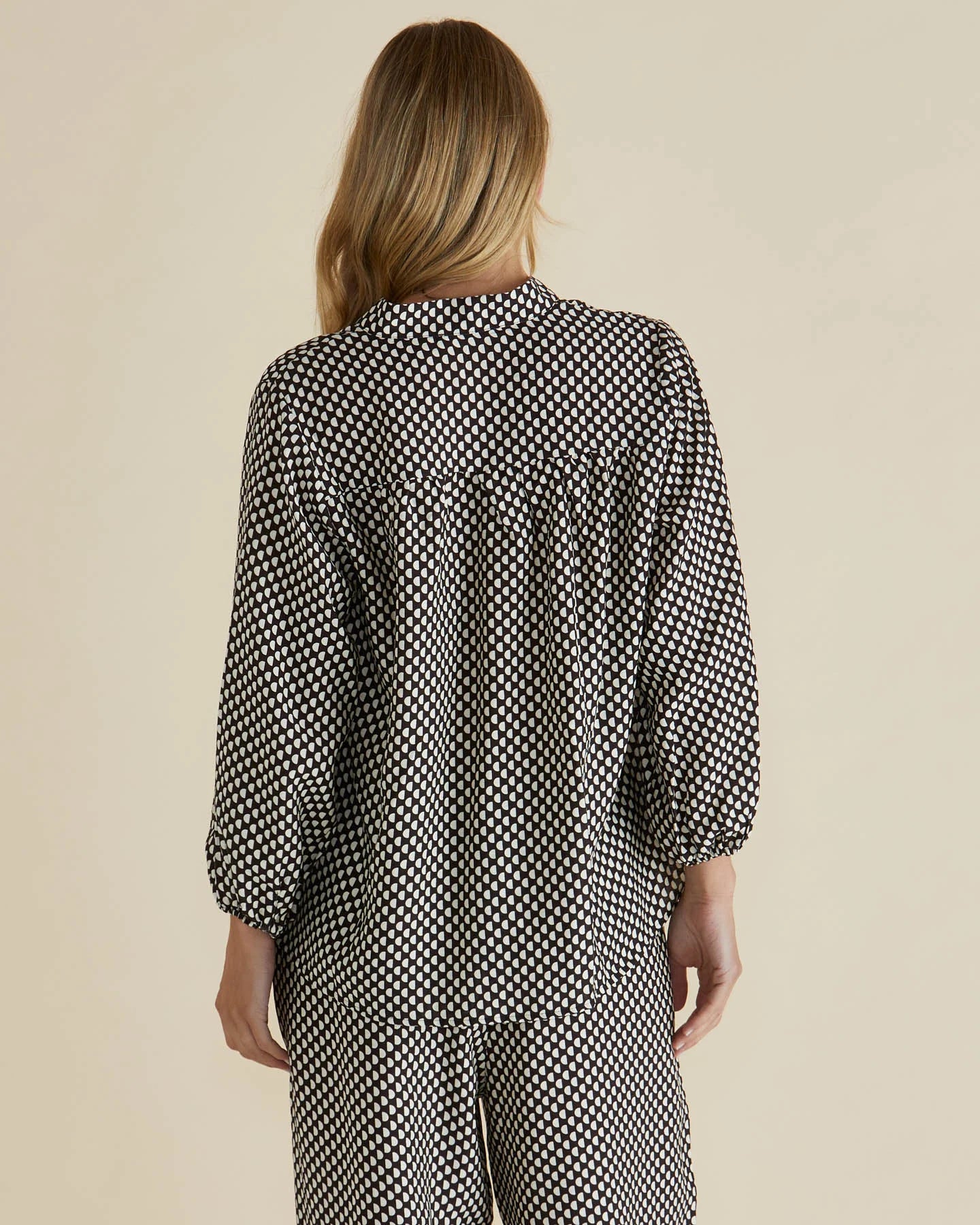 Apollo Blouse - Chocolate Print