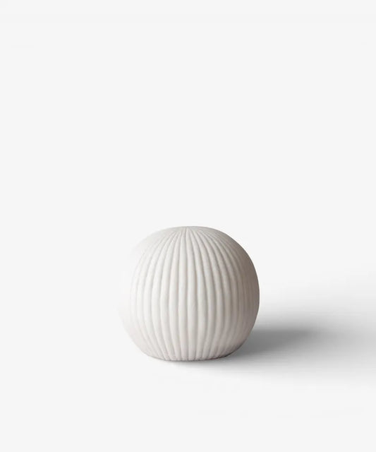 Ribbed Sphere Light Up Small