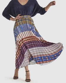 Rays Skirt - Check