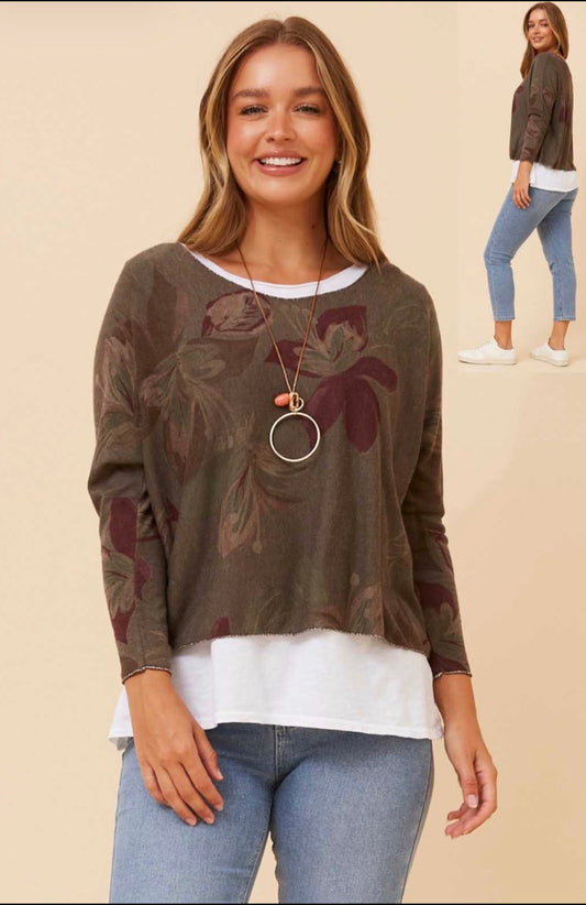 Autumn Knit 2 Piece - Chocolate