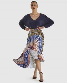 Rays Skirt - Check