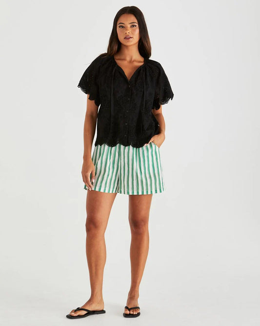 ANI BLOUSE - BLACK