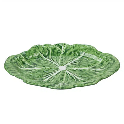 Melamine Cabbage Oval Platter 40cm