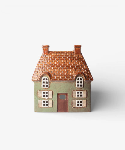 Cotswold Tea Light Cottage Seagreen YA0092