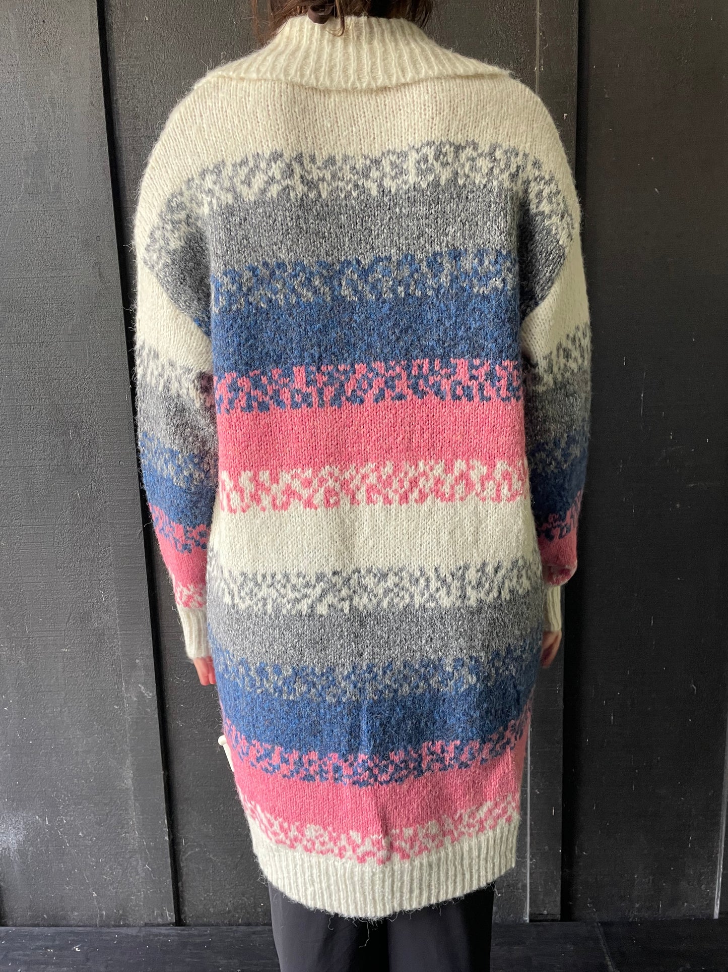 Long Long Line  Cardigan -Boho