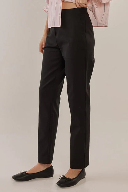 Paloma Straight Leg Pant -Black