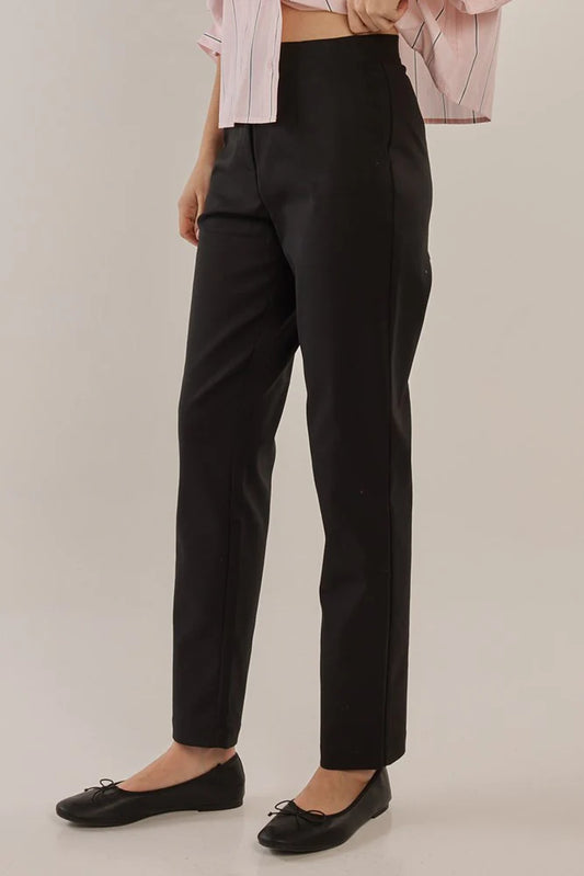 Paloma Straight Leg Pant -Black