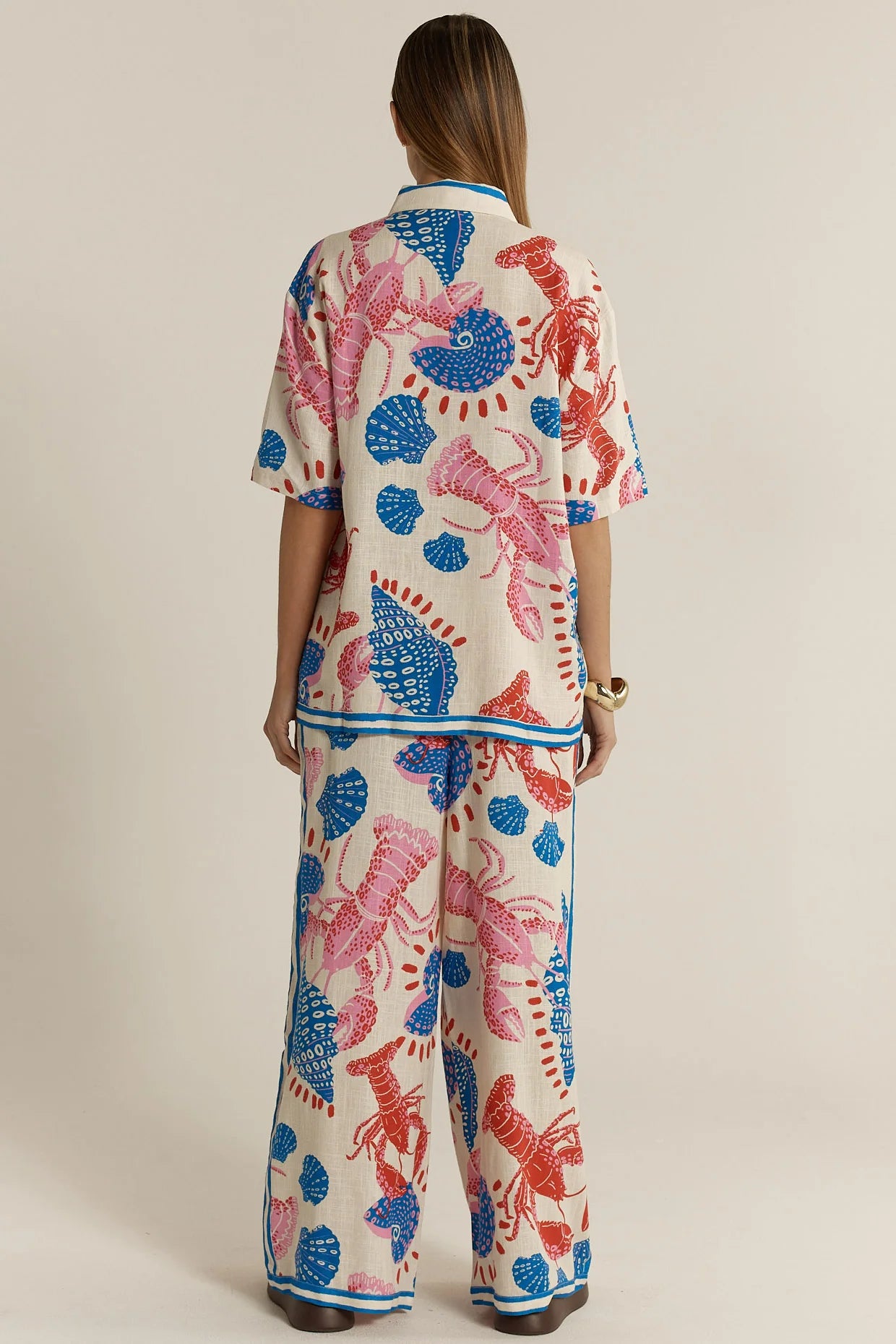 Soleil Shirt - Lobster