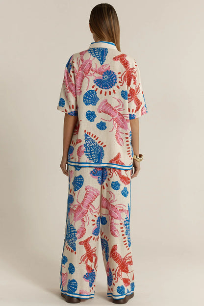 Soleil Shirt - Lobster