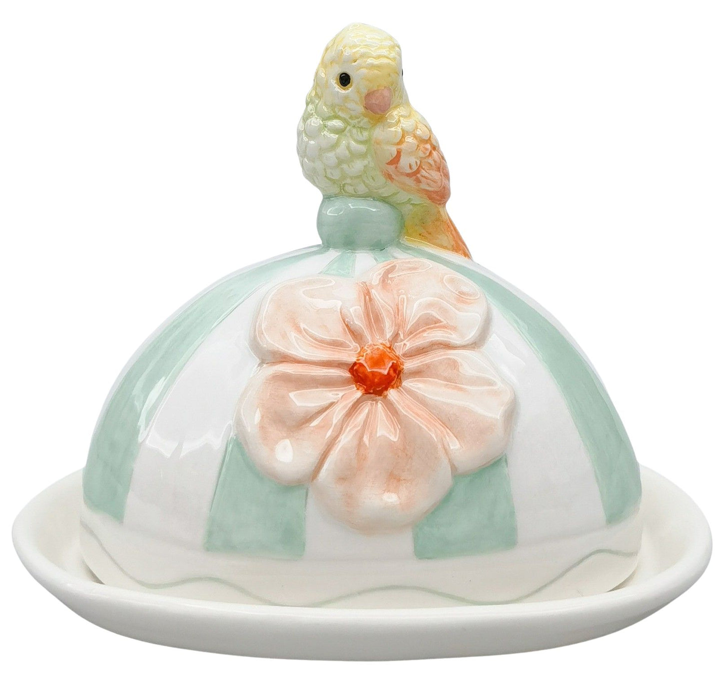 Perdy Parrot Butter Dish
