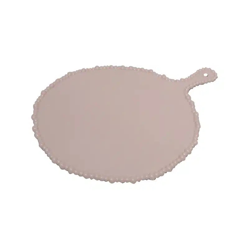 Melamine Pearl Platter Handle Round