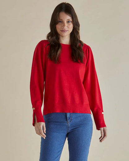 Colette Sweater - Red