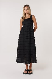 Sierra Lace Dress - Black