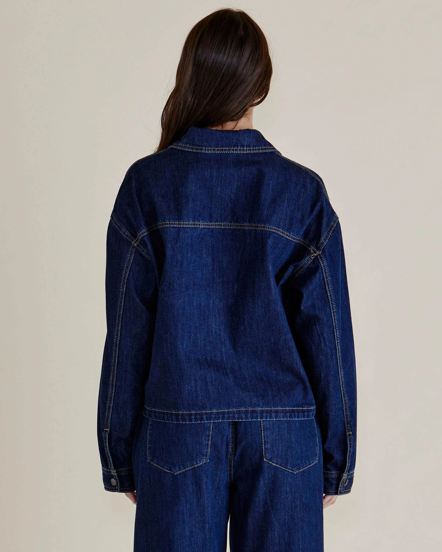 Selby Denim Jacket - Dark Blue