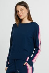 Lenore Sweater - Navy