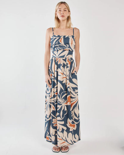 JANA STRAPLESS DRESS - WILD ORCHID