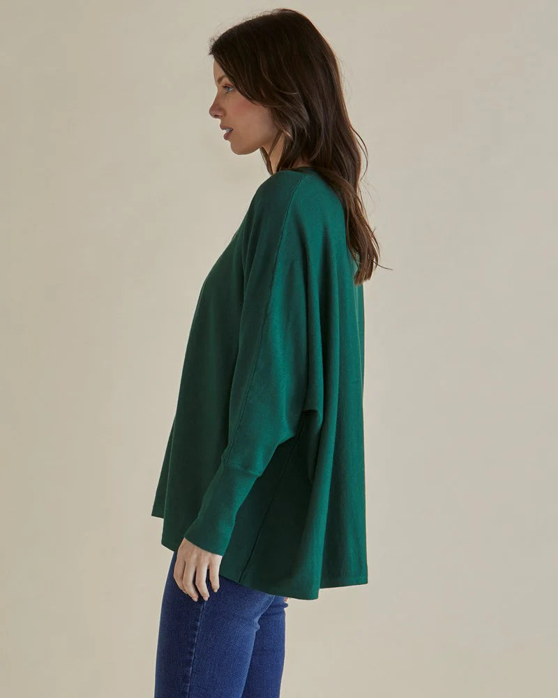 Destiny Knit Jumper - Green