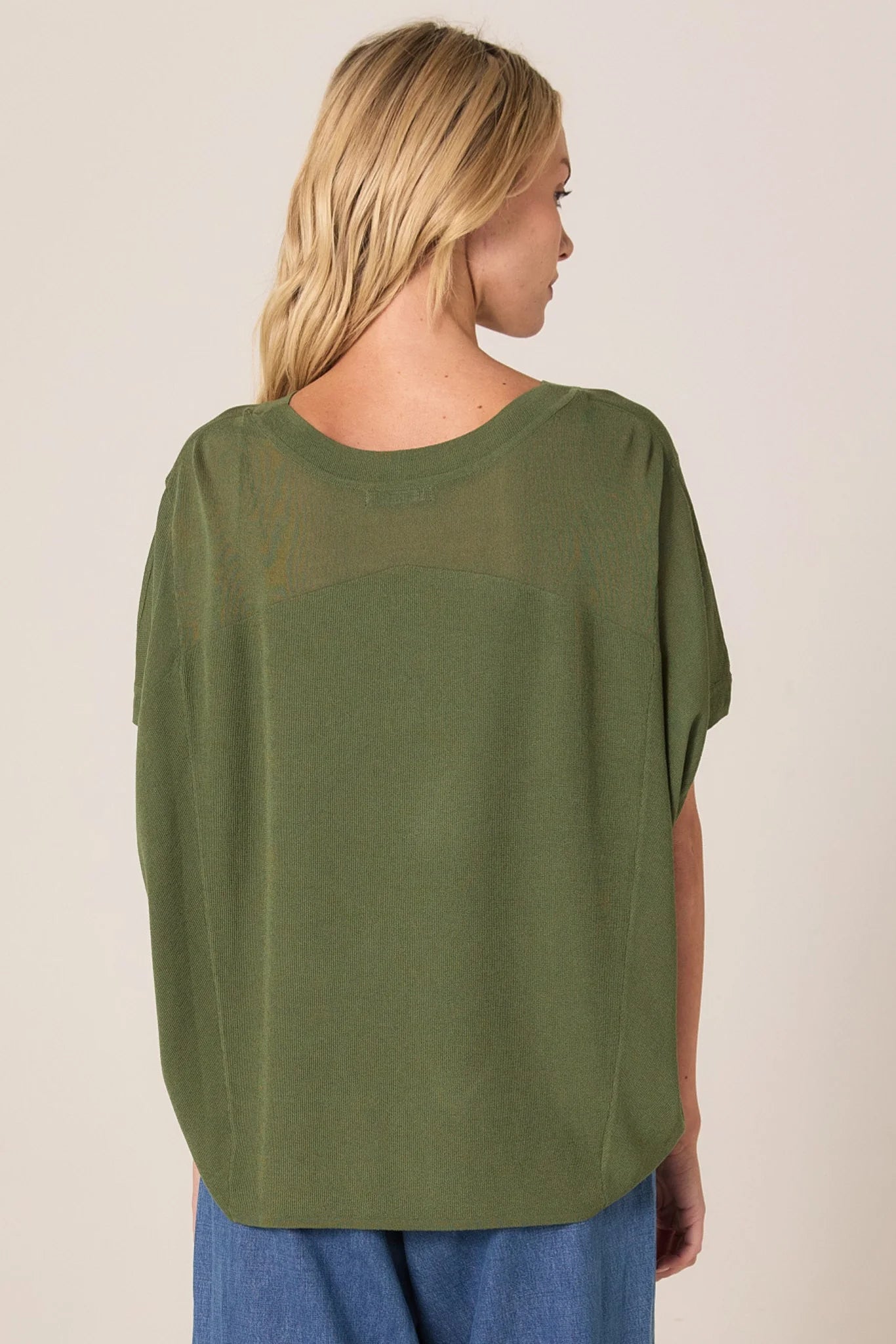Esther Knit Top - Olive