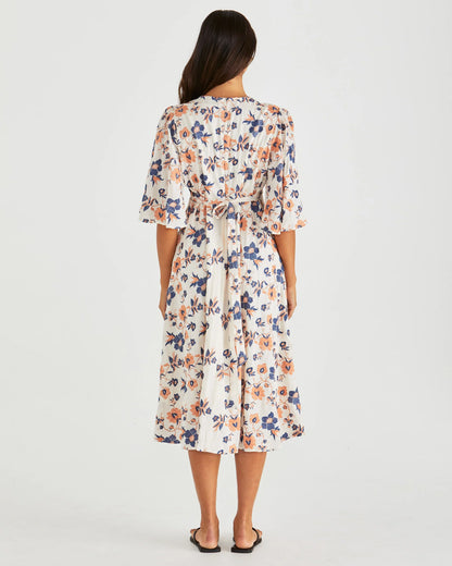 LUCA DRESS - FLORAL EMBROIDERY