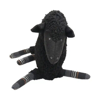 Sheep w/ Tartan Legs Cushion
Black.