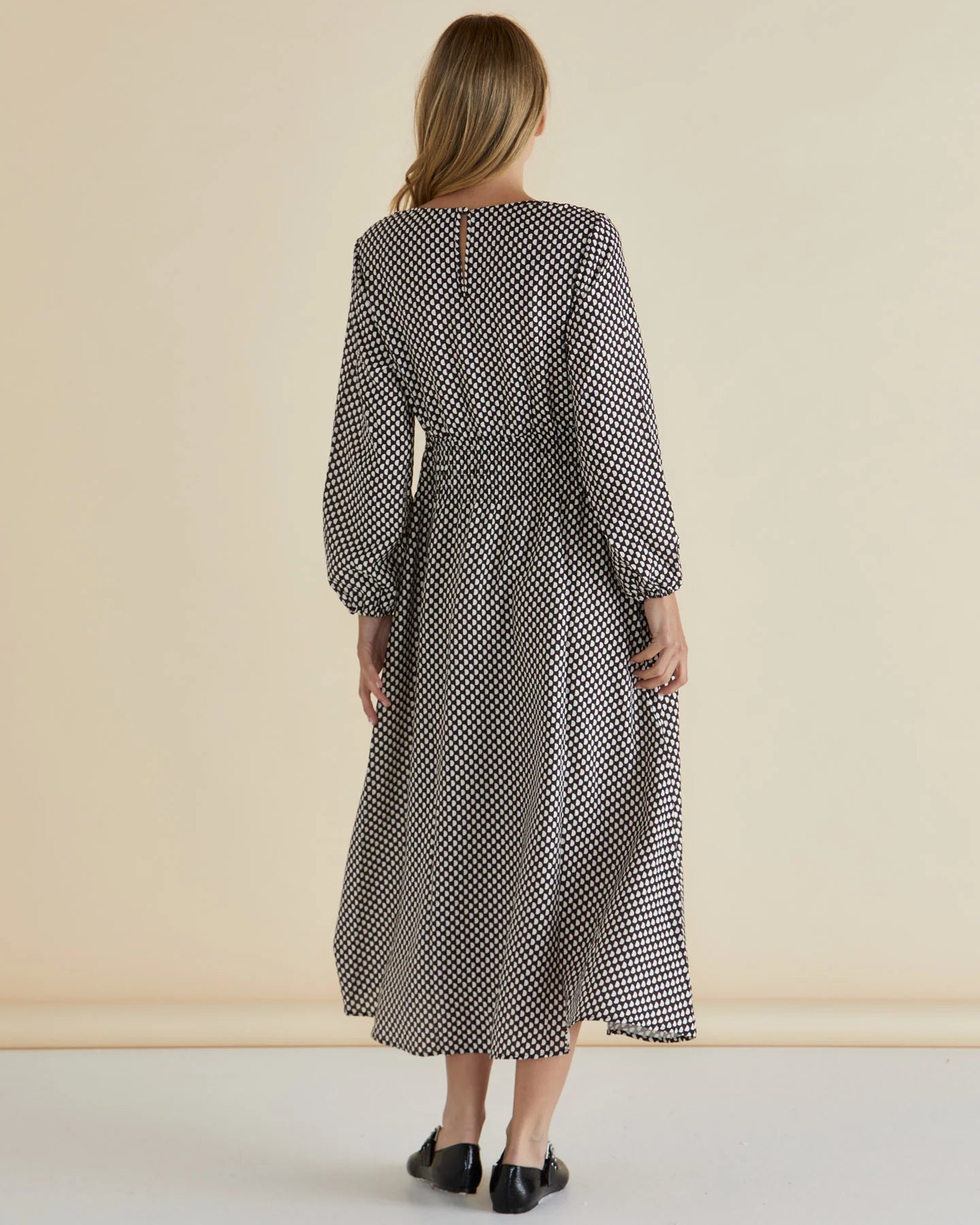 Rippon Dress - Chocolate Print