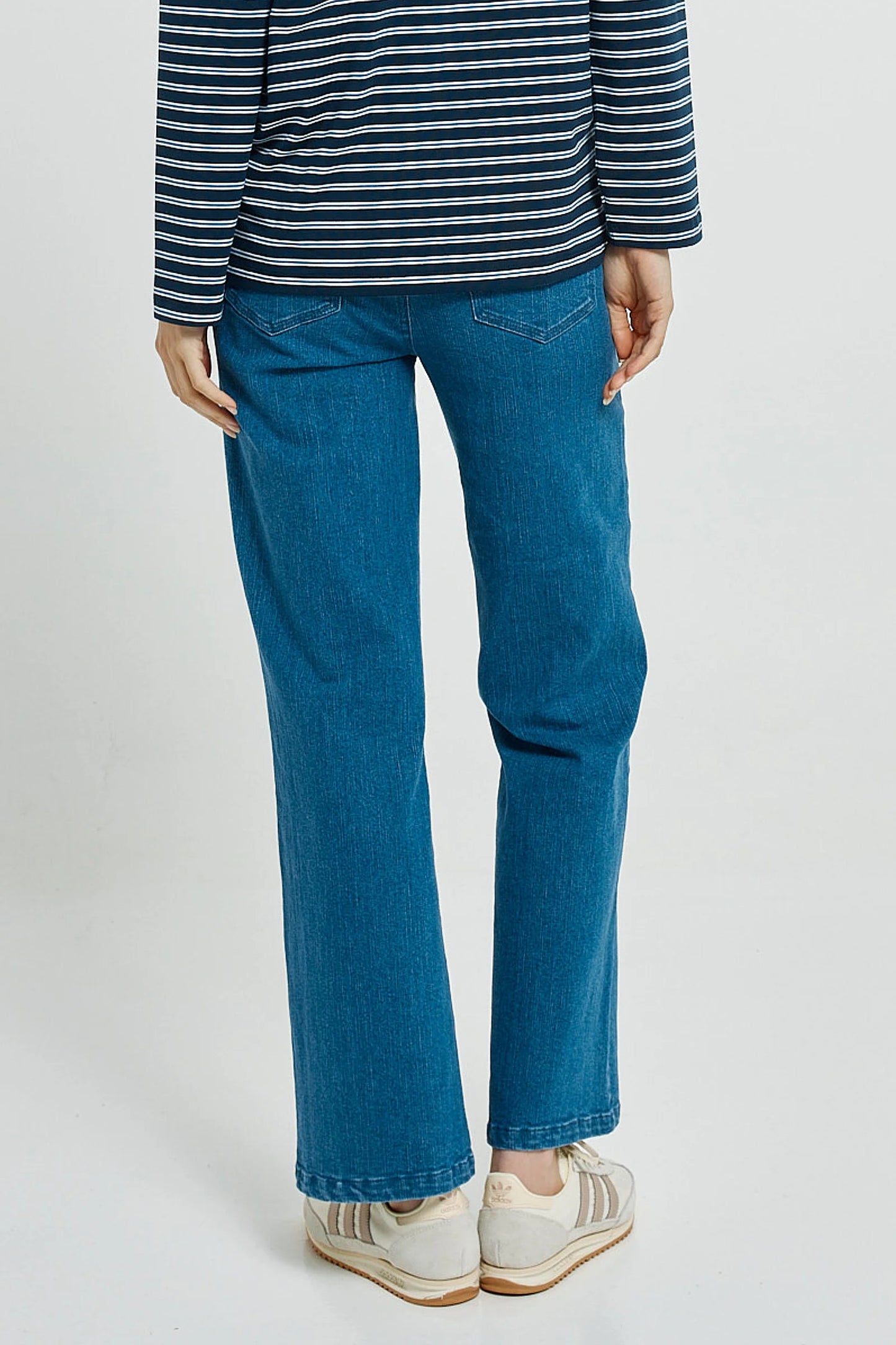 Patch Pocket Jean - Vintage Blue