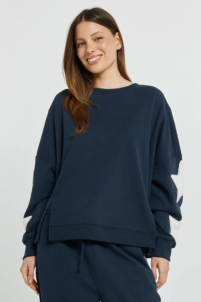 Saskia Sweatshirt - Navy