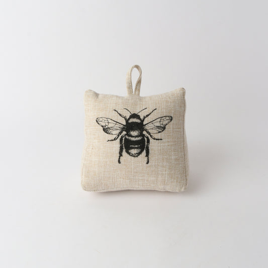 Bee Doorstop Linen Look - Natural