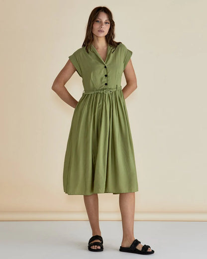 Elianna Dress - Pistachio