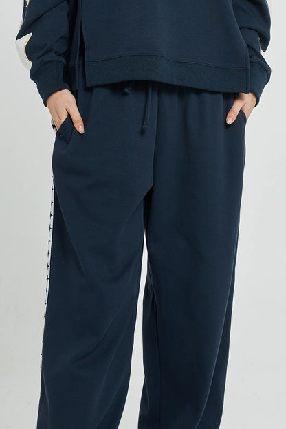 Saskia Trackpant - Navy