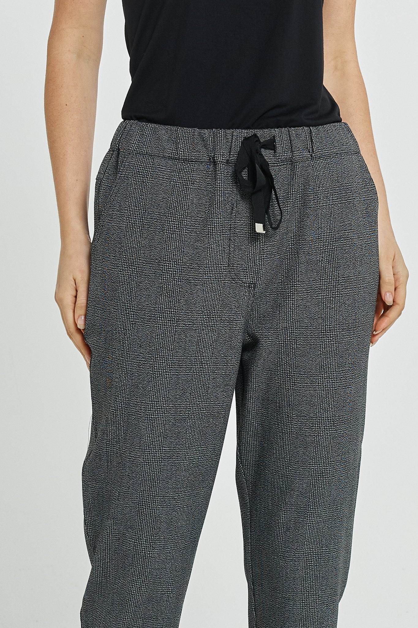 Kenzie Jogger - Grey Check