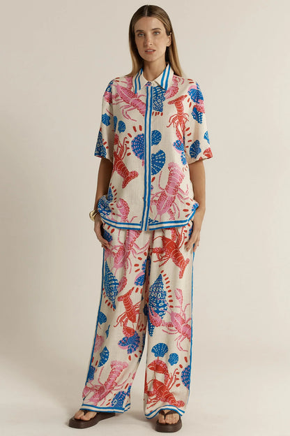 Soleil Shirt - Lobster