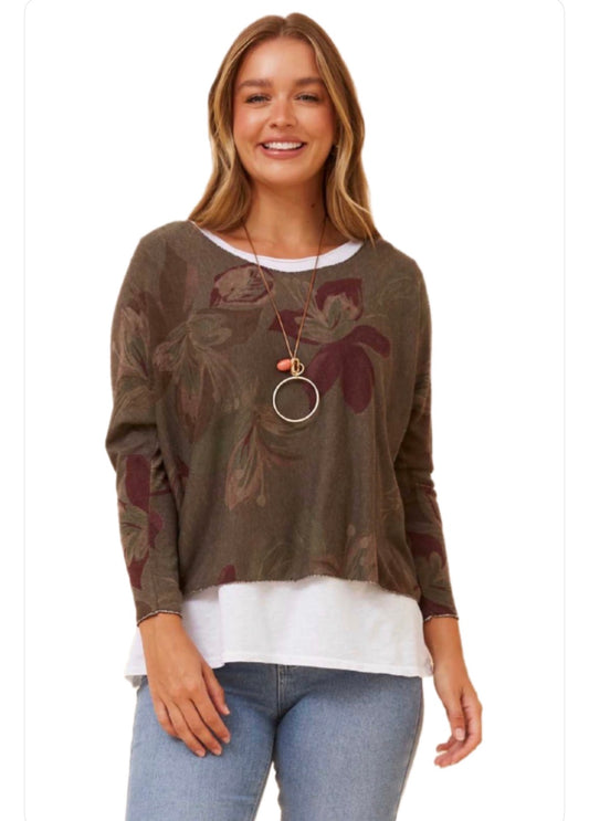 Autumn Knit 2 Piece - Chocolate