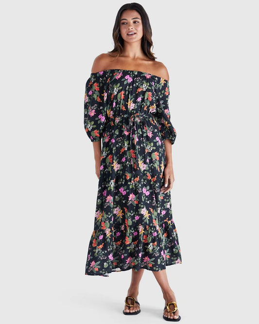 BECKETT DRESS - NIGHT GARDEN