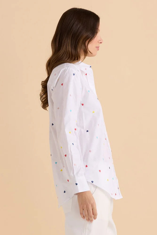 Reid Shirt - Rainbow Heart