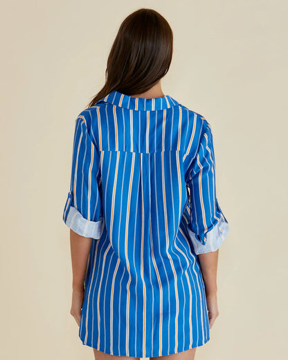 Mills Shirt - Blue Stripe