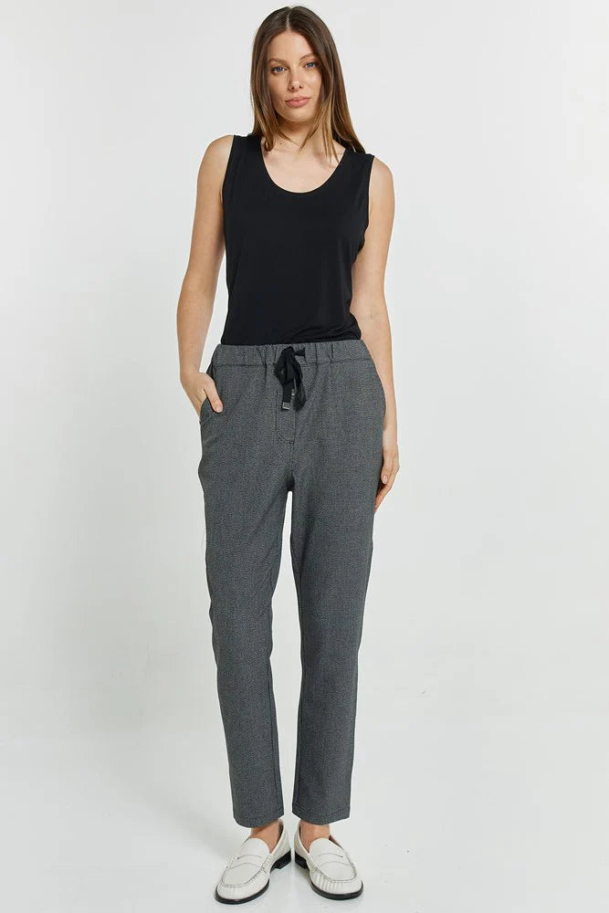 Kenzie Jogger - Grey Check