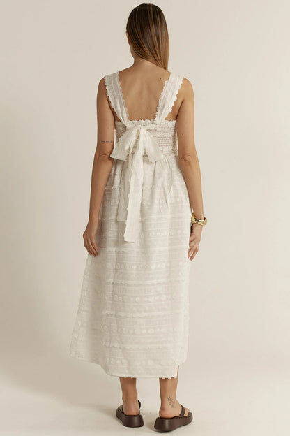 Sierra Lace Dress - Cream