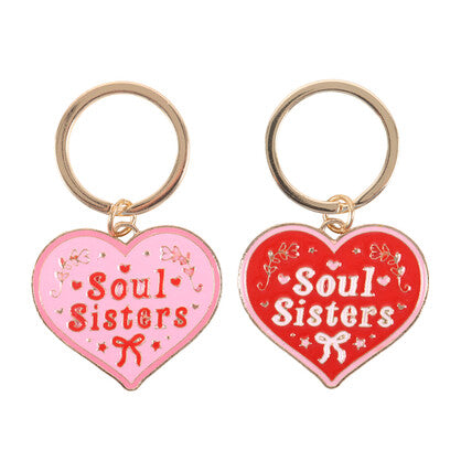 Set of Soul Sister Key Rings