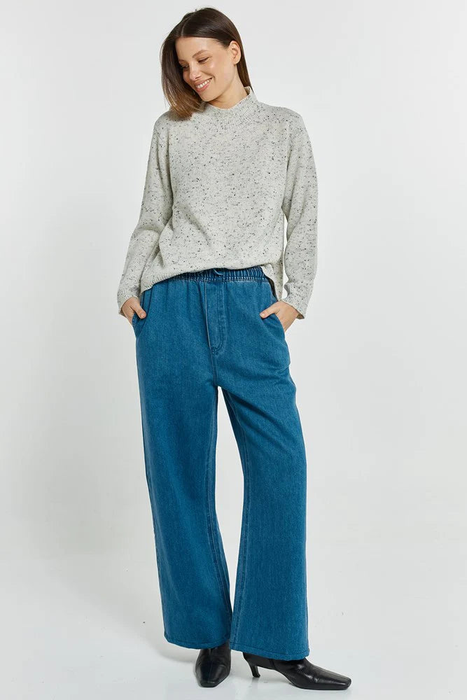 Carlin Knit Sweater - Cream