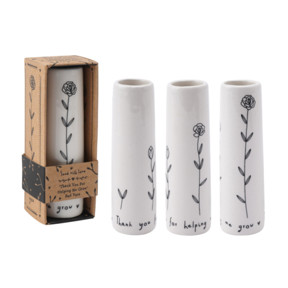 Thank you for helping...mini bud vase