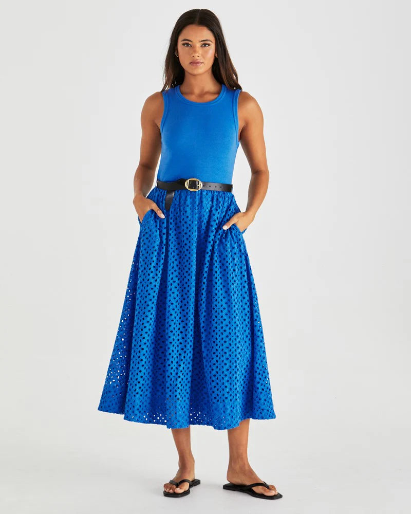 PATTIE DRESS - BRIGHT BLUE