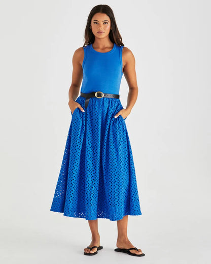 PATTIE DRESS - BRIGHT BLUE