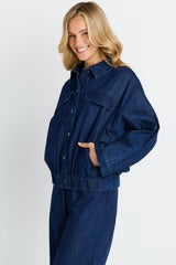 Goldie Jacket - Dark Blue