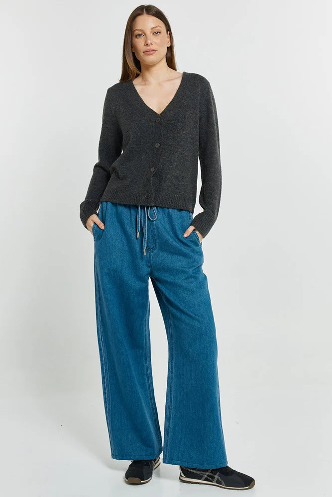 FiFi Cardigan - Charcoal