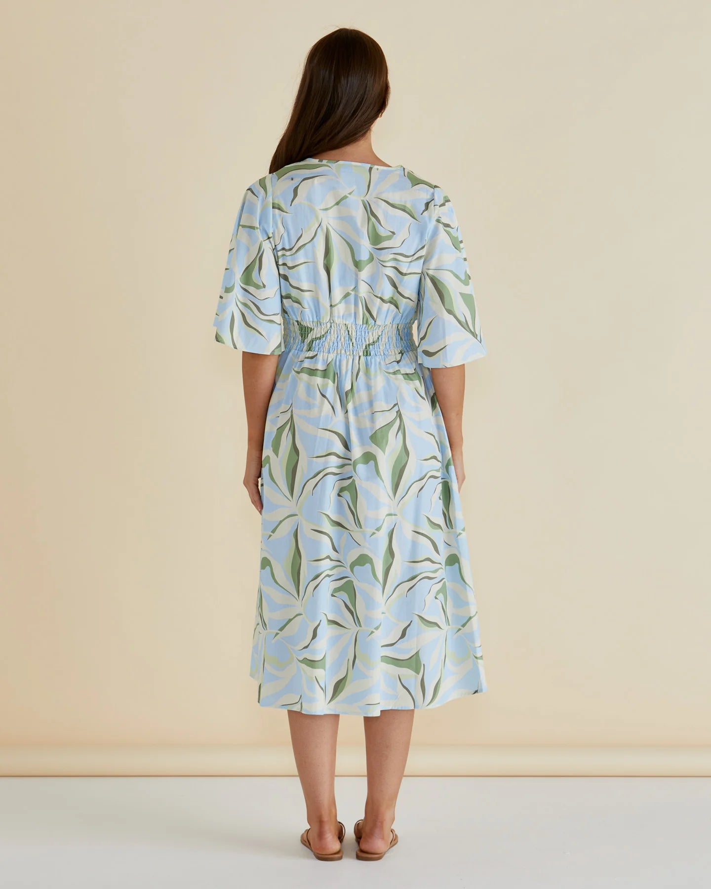 Mazie Dress - Garden Print