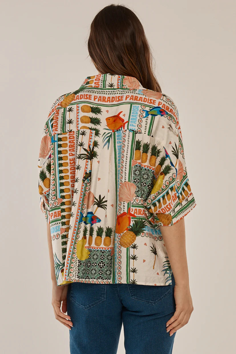 Lynwood Shirt - Paradise Print