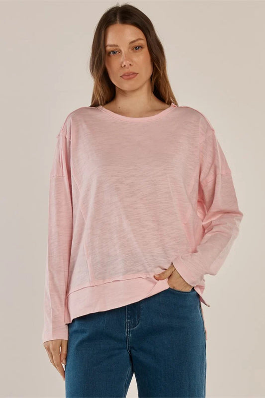 BETTY BASICS Beatris Tee - Pink