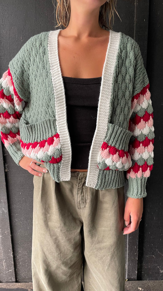 Tara Knit Chunky -Sage